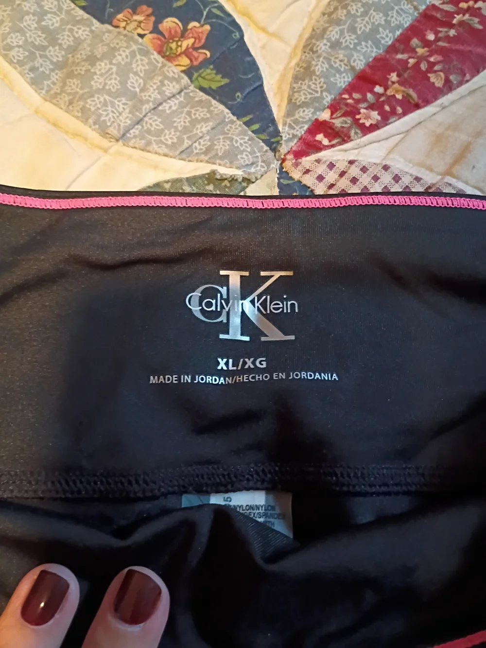 Calvin Klein Black Athletic Shorts with Side Logo